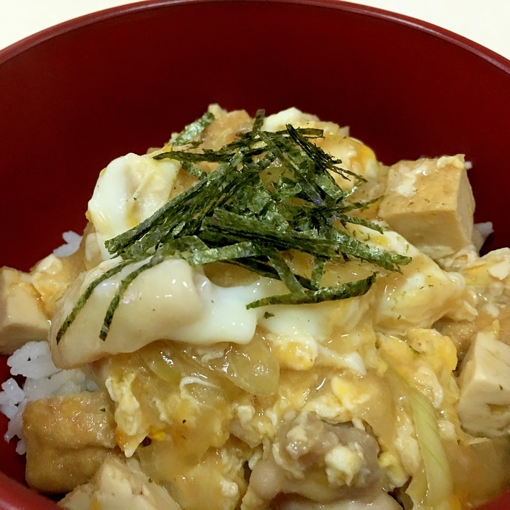 オイスターソースで親子丼(酒みりんなし)